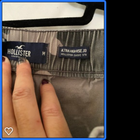 Hollister camo joggers size medium - Picture 3 of 5